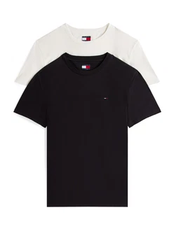 Tommy Jeans T-Shirt schwarz/weiß Tommy Jeans T-Shirt schwarz/weiß