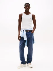 Tommy Jeans Top T-Shirt navy/rot/weiß