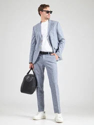 JACK & JONES Anzug JJ RIVIERA nachtblau