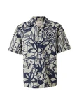 Only & Sons Hemd 'ONSCAIDEN' navy / oliv