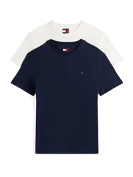 Tommy Jeans T-Shirt marine/weiß