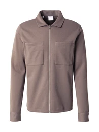 Sweatjacke 'SLHJACKIE' dunkelbraun