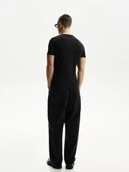 Bershka T-Shirt schwarz
