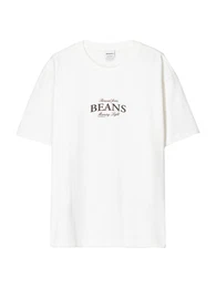 T-Shirt 'COFFEE BEANS' schoko / offwhite