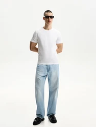 Bershka T-Shirt weiß