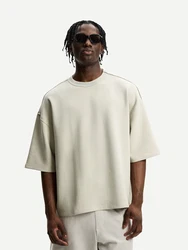 Bershka T-Shirt hellgrau