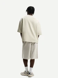 Bershka T-Shirt hellgrau