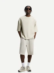 Bershka T-Shirt hellgrau