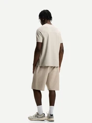 Bershka T-Shirt dunkelbeige