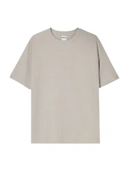 Bershka T-Shirt dunkelbeige
