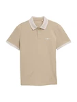 TOM TAILOR Poloshirt creme/sand/weiß