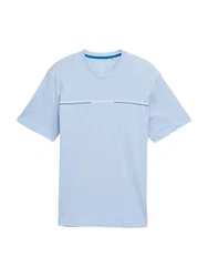 TOM TAILOR T-Shirt (OCS) blau/hellblau/weiß