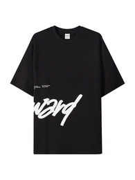T-Shirt schwarz / wei