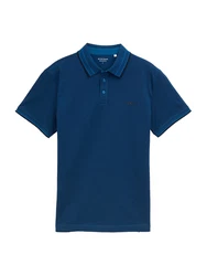 TOM TAILOR Poloshirt navy / royalblau / schwarz