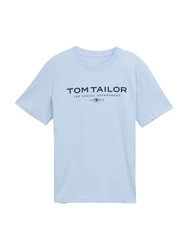 TOM TAILOR T-Shirt navy/hellblau