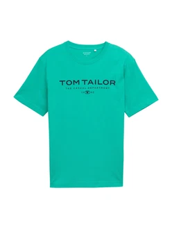 TOM TAILOR T-Shirt marine/jade