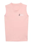 TOM TAILOR Top Shirt rosa/schwarz/weiß