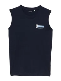 Top hellblau / dunkelblau