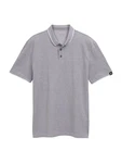 TOM TAILOR DENIM Poloshirt rauchblau/weiß