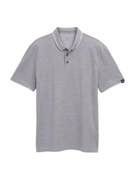 Poloshirt rauchblau / wei