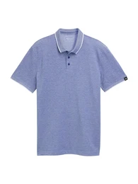 Poloshirt blaumeliert
