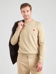 HUGO Pullover San Cassius beige
