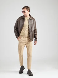 HUGO Pullover San Cassius beige