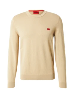 HUGO Pullover San Cassius beige HUGO Pullover San Cassius beige