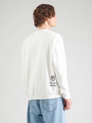 Carlo Colucci Sweatshirt schwarz/offwhite