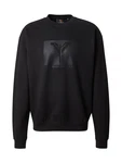 Carlo Colucci Sweatshirt anthrazit/schwarz