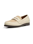 Bershka Mokassin Slipper creme