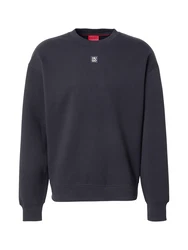 HUGO Sweatshirt Dettil schwarz/weiß