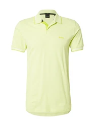 BOSS Poloshirt 'Paul' limette/pastellgrün/weiß