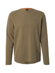 BOSS Herren Langarmshirt Tempesto oliv