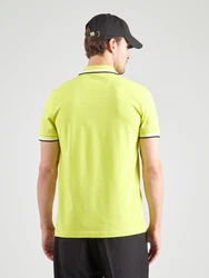 BOSS Poloshirt 'Paddy' gelb/schwarz/weiß