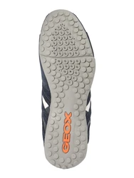 Geox U Snake K Herren Sneaker Schnürschuh navy / orange / weiß