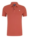 G-STAR Poloshirt 'Dunda' hellbeige/rot