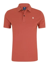 G-STAR Poloshirt 'Dunda' hellbeige / rot