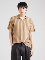 Jack & Jones Premium Poloshirt 'JPRBLUHARRY' brokat/weiß