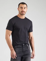 SELECTED HOMME T-Shirt SLHRoland schwarz/weiß