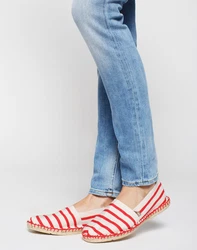 espadrij loriginale Espadrilles 'Classic' ecru / rot
