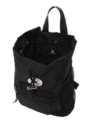 CONVERSE Rucksack 'GO LO' schwarz/weiß