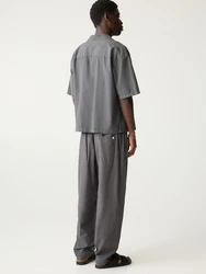 Pull&Bear Hose dunkelgrau