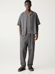 Pull&Bear Hose dunkelgrau