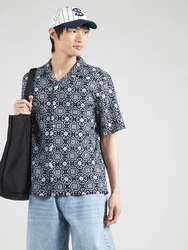 Only & Sons Hemd 'ONSCAIDEN' navy / hellblau / weiß