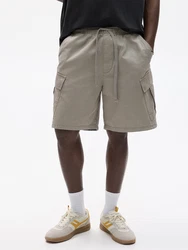 Pull&Bear Shorts grau
