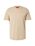 HUGO T-Shirt 'Dero' beige