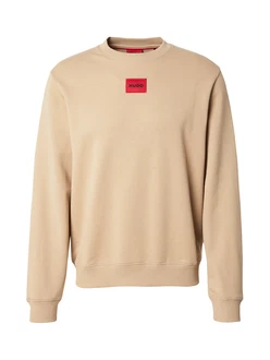 HUGO Sweatshirt Diragol212 Rundhals beige/rot