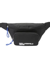 Grteltasche schwarz / wei