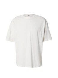T-Shirt ecru / dunkelgrau / schwarz
